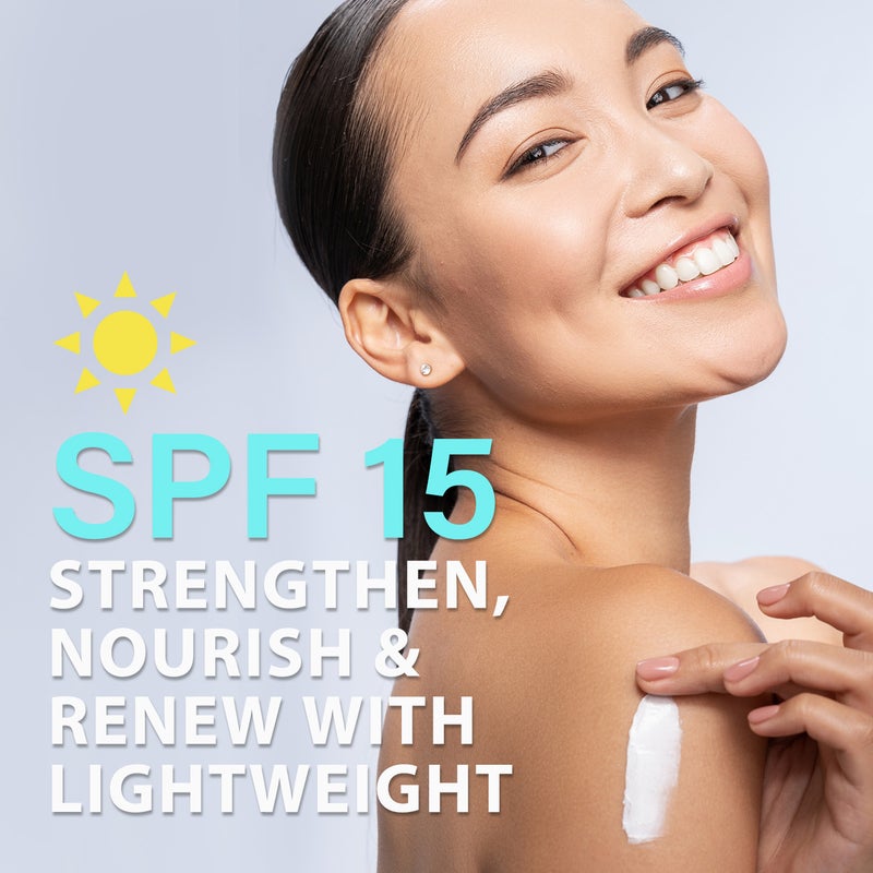 دانليس كريم دانليس اليومي للترطيب والحماية للوجه، واسع الطيف بعامل حماية SPF15، مناسب لجميع أنواع البشرة، 150 جرام - Image 3
