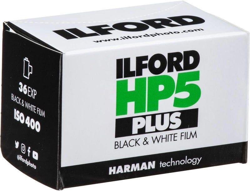 Ilford HP5 Plus Black and White Print Film, 35mm, ISO 400, 36 Exposures - Pack of 3 - Image 2