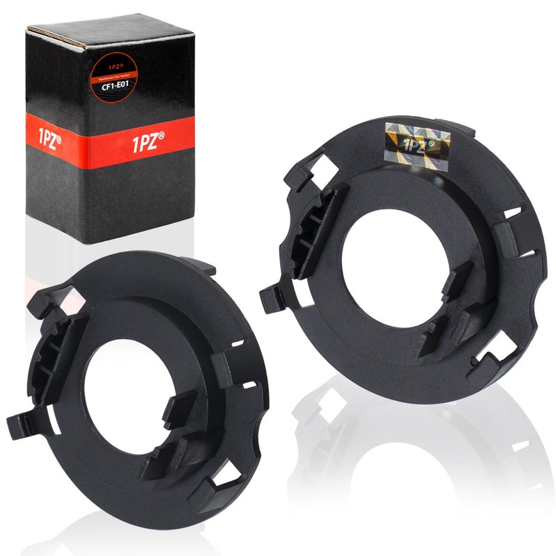 1PZ CF1E01 H7 Headlight Bulb Adapter Holder Socket for KIA K3 K4 K5 Sorento SportageR Coupe Grand Santa Fe Hyundai Sonata9 Coupe Veloster 2pcs
