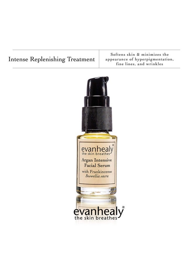 evanhealy Argan Intensive Facial Serum Handcrafted Argan Oil With Organic Essential Oils Nourishing & Rejuvenating Treatment For All Skin Types - Image 2