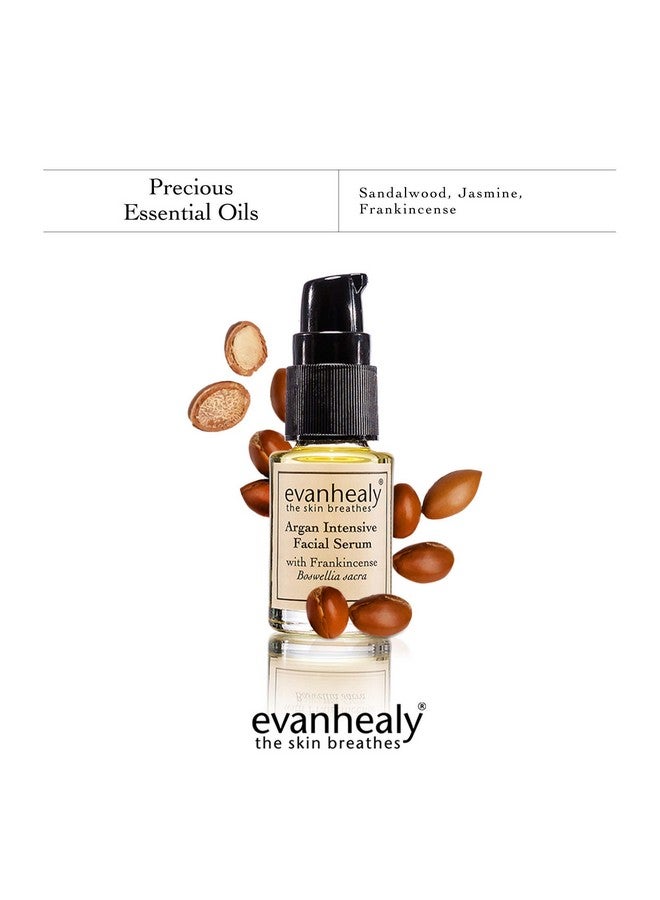 evanhealy Argan Intensive Facial Serum Handcrafted Argan Oil With Organic Essential Oils Nourishing & Rejuvenating Treatment For All Skin Types - Image 5