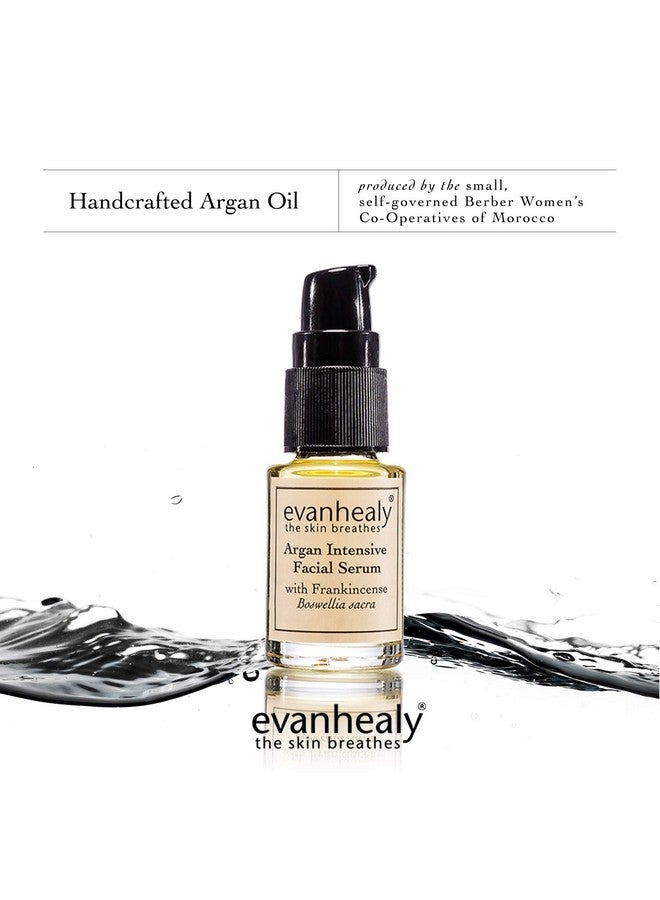 evanhealy Argan Intensive Facial Serum Handcrafted Argan Oil With Organic Essential Oils Nourishing & Rejuvenating Treatment For All Skin Types - Image 4