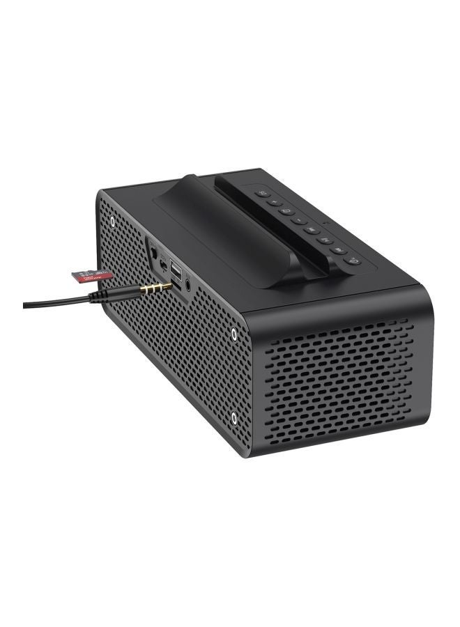 NIBEMINENT Portable Bluetooth Speaker With Mic Grey  - Image 5