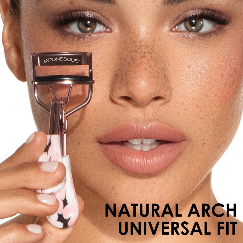 JAPONESQUE Comfort Grip Eyelash Curler for Natural & False Lashes, Universal Fit, Long-Lasting Curl - Image 3