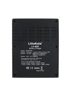 LiitoKala Lii-402 Battery Charger, 1.2V 3.2V 3.7V 3.65V A Aaa Charger Lithium Battery For Camcorder Nimh For Battery Smart 18650 10440 16340  - Image 5