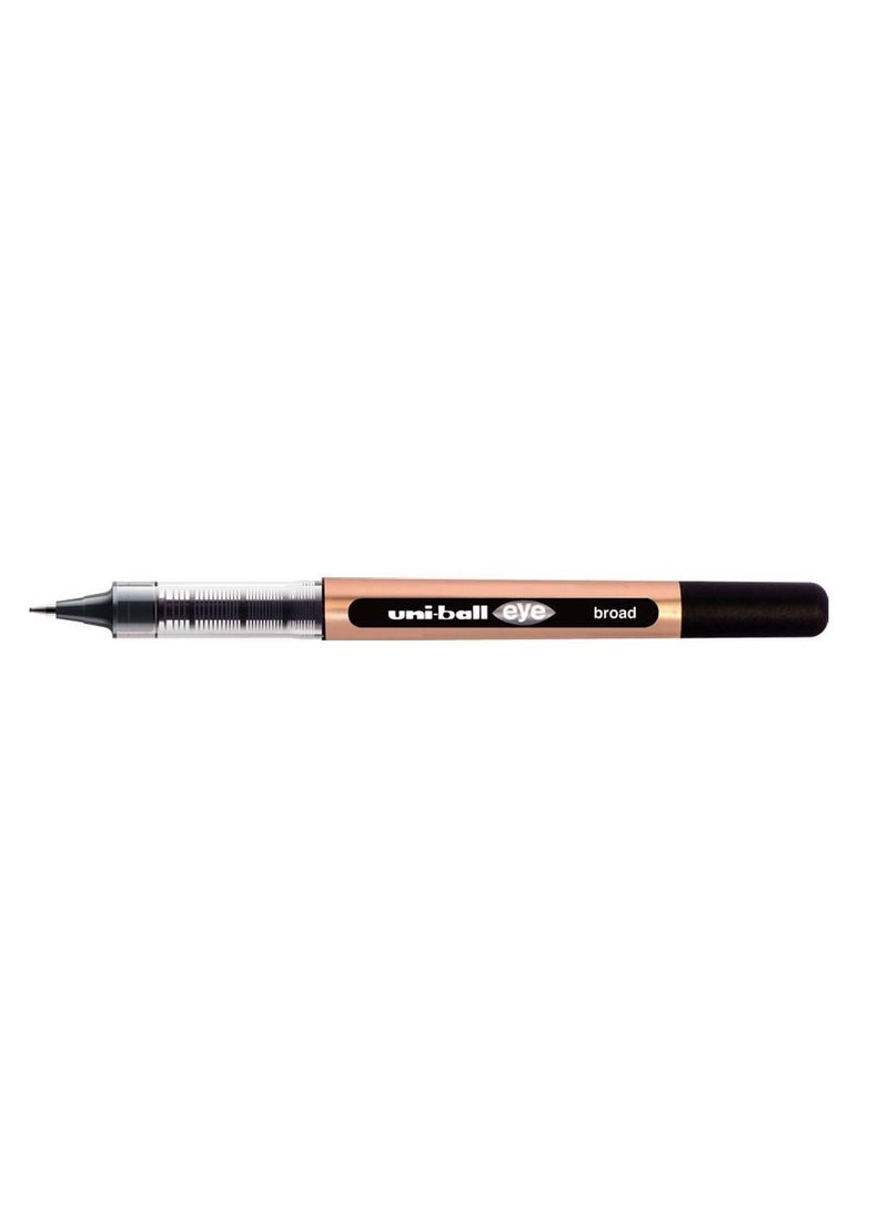 12-Piece Eye Broad Roller Pen 1.0mm Tip Multicolour