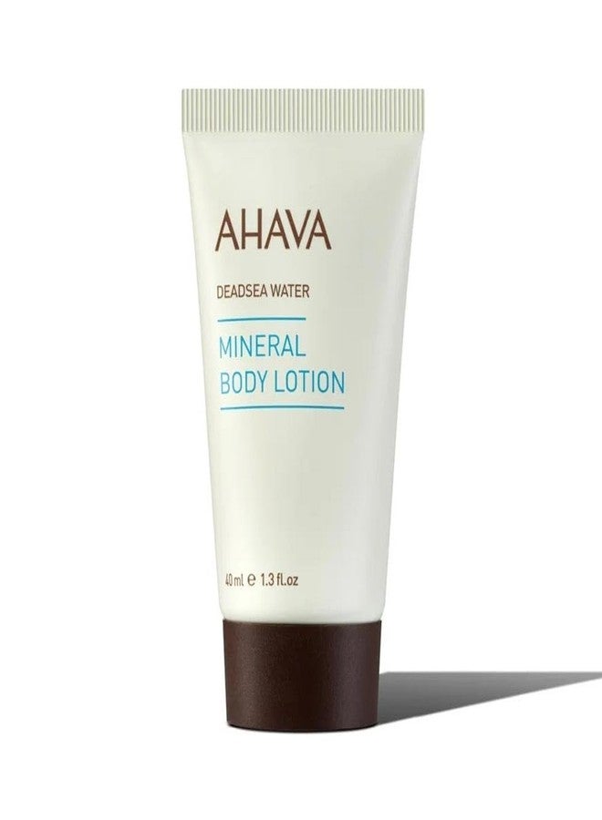 AHAVA Dead Sea Water Mineral Body Lotion - Daily Moisturizing & Hydrating Body Lotion with Osmoter, Exclusive blend of Dead Sea Minerals & Nourishing Botanical Extracts, Original, 1.3 fl.oz