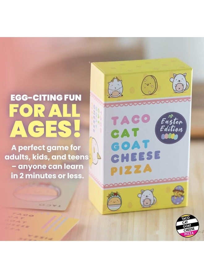 Dolphin Hat Games Taco Cat Goat Cheese Pizza - Easter Edition! Fun Seasonal Version of Our hit Ages 8+, 10-15 Minutes to Play, 2-8 Players - Image 3