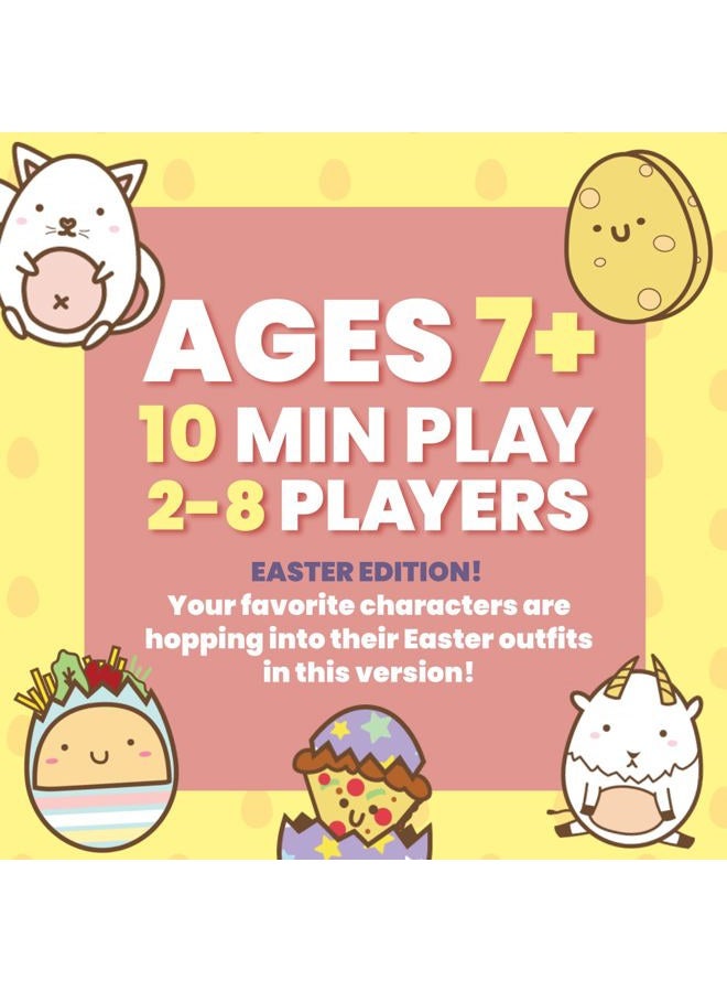 Dolphin Hat Games Taco Cat Goat Cheese Pizza - Easter Edition! Fun Seasonal Version of Our hit Ages 8+, 10-15 Minutes to Play, 2-8 Players - Image 4