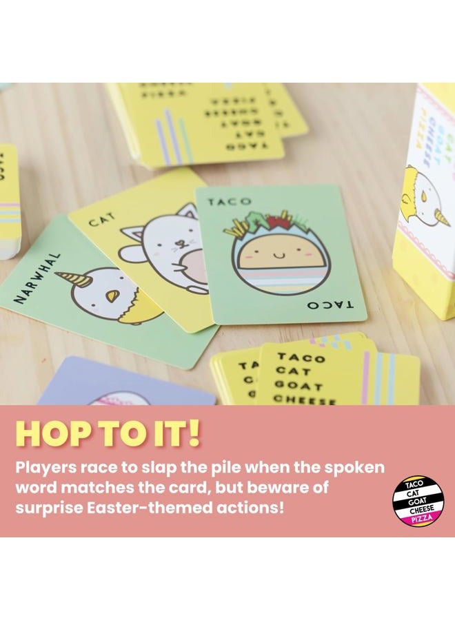 Dolphin Hat Games Taco Cat Goat Cheese Pizza - Easter Edition! Fun Seasonal Version of Our hit Ages 8+, 10-15 Minutes to Play, 2-8 Players - Image 5