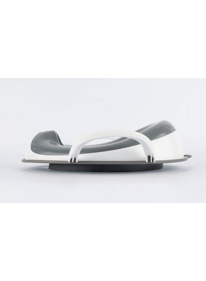 Prince Lionheart Tinkle Toilet Training Seat for Boys and Girls with Sturdy Handle and Built-in Splash Guard - Storm - Image 2