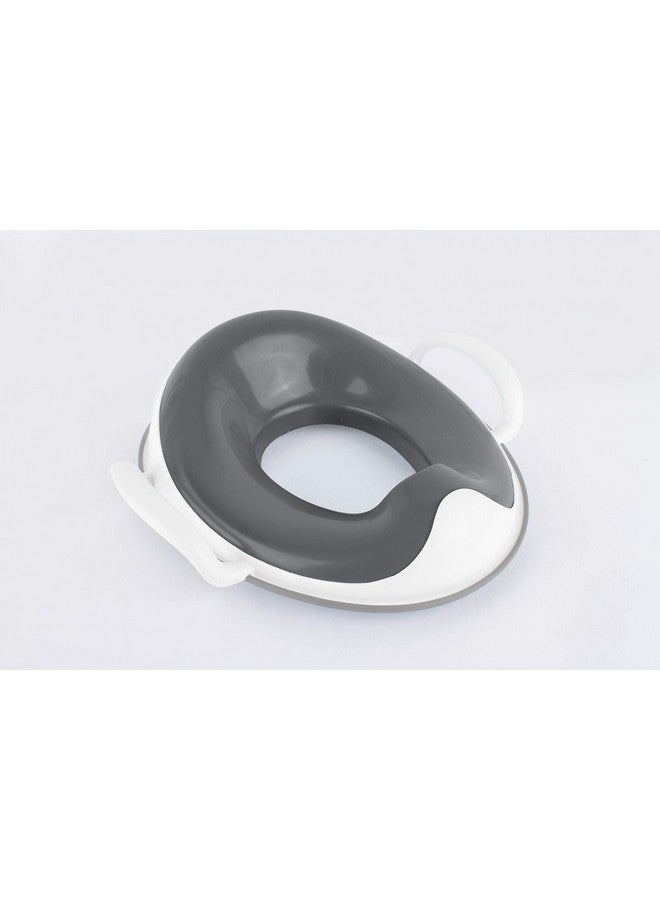 Prince Lionheart Tinkle Toilet Training Seat for Boys and Girls with Sturdy Handle and Built-in Splash Guard - Storm - Image 1