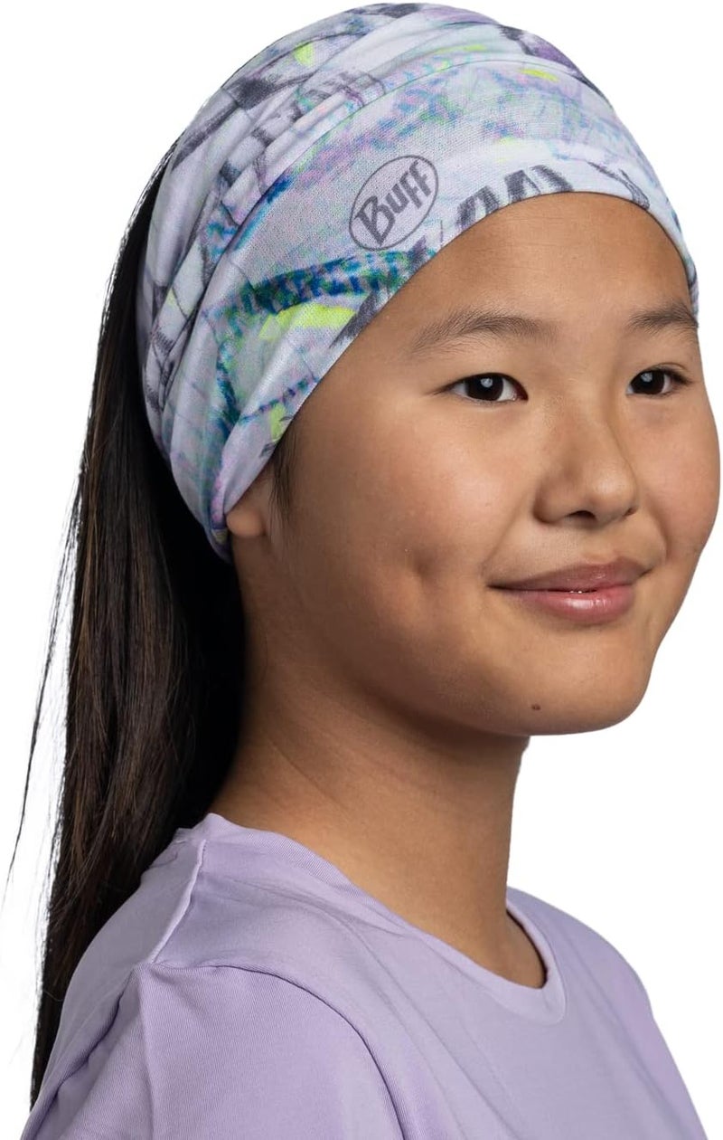 Buff Coolnet UV+ Shaira Lavender Neckwear for Girls - One Size - Image 3