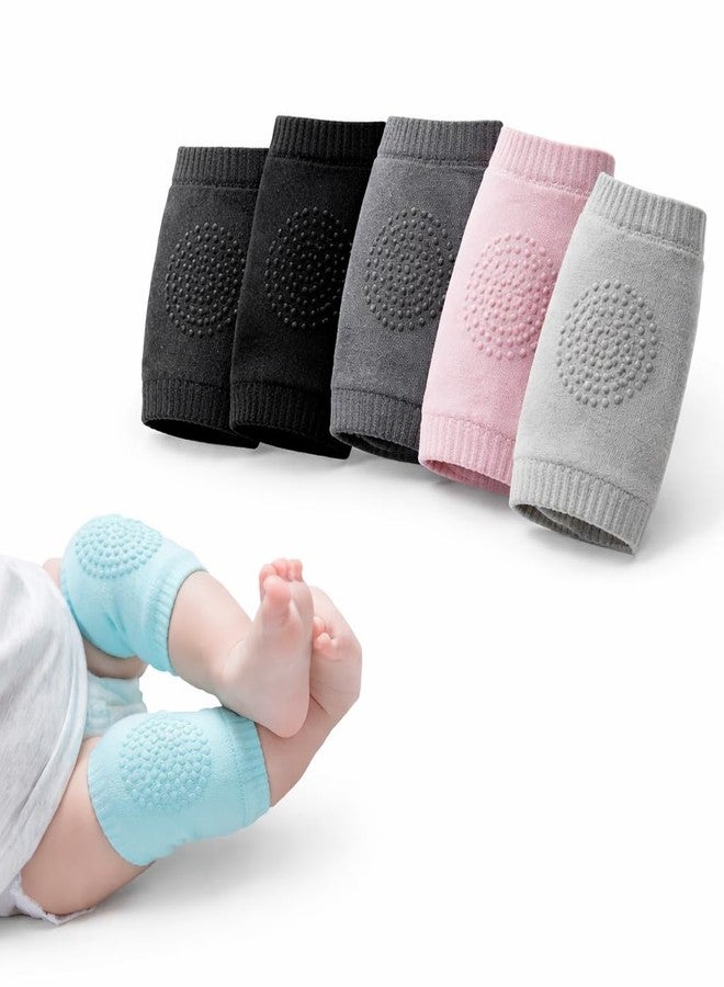 Meliora Baby Knee Pads for Crawling, Anti-Slip/Padded Stretchable Elastic Cotton Soft Breathable Comfortable Knee Cap/Elbow Safety Protector - Image 2