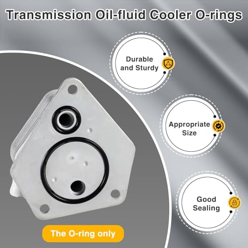 HIMARKLIF Auto Transmission Filter with O-ring (with Transmission Oil-fluid Cooler O-rings）Compatible with Acura RDX RLX TSX TL/Honda Odyssey Accord CR-V Civic Pilot Replace#: 25450-P4V-013 - Image 4