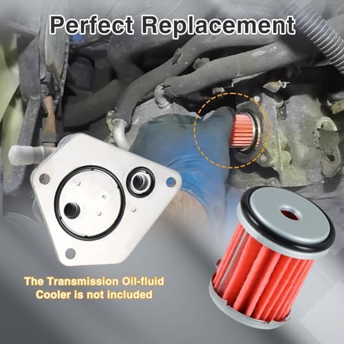 HIMARKLIF Auto Transmission Filter with O-ring (with Transmission Oil-fluid Cooler O-rings）Compatible with Acura RDX RLX TSX TL/Honda Odyssey Accord CR-V Civic Pilot Replace#: 25450-P4V-013 - Image 5