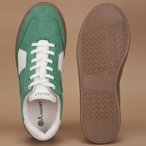 AVANT Women's Arche Sneakers (AVWSH061CL02UK5_Green/White_UK5) - Image 5