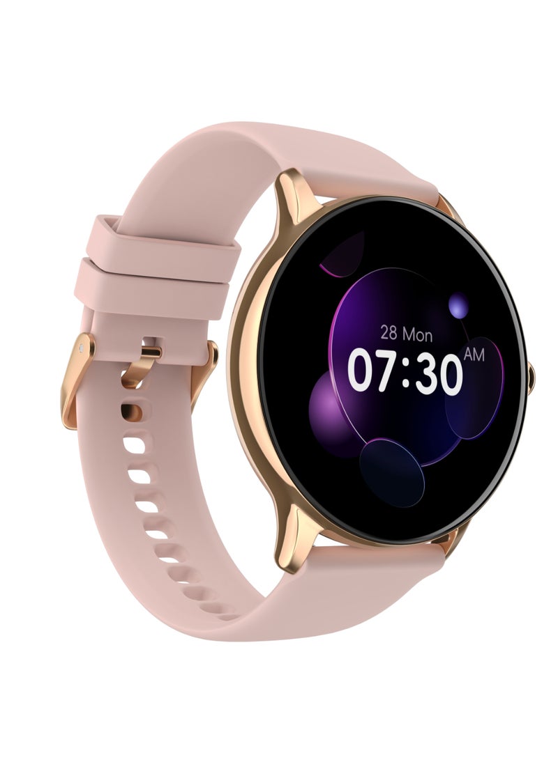 Noise Twist Go Smart Watch 1.39" Display, Trusyncᵀᴹ Bt Calling, Glossy Metal Finish, 150+ Watch Faces, Ip68, Sleep Tracking, 100+ Sports Modes, Smart Watch For Men And Women Rose Pink - Image 3