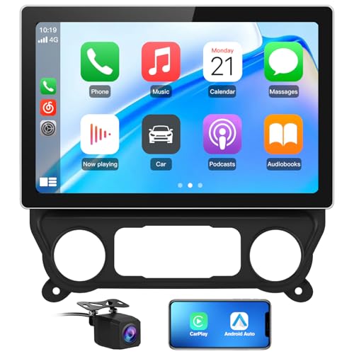 Junsun 8 Core 13.1 inch Touch Screen Car Radio Stereo for Chevy Silverado GMC Sierra 2014-2018 Android 13 - Image 1