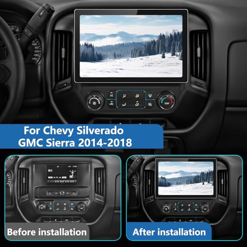 Junsun 8 Core 13.1 inch Touch Screen Car Radio Stereo for Chevy Silverado GMC Sierra 2014-2018 Android 13 - Image 2