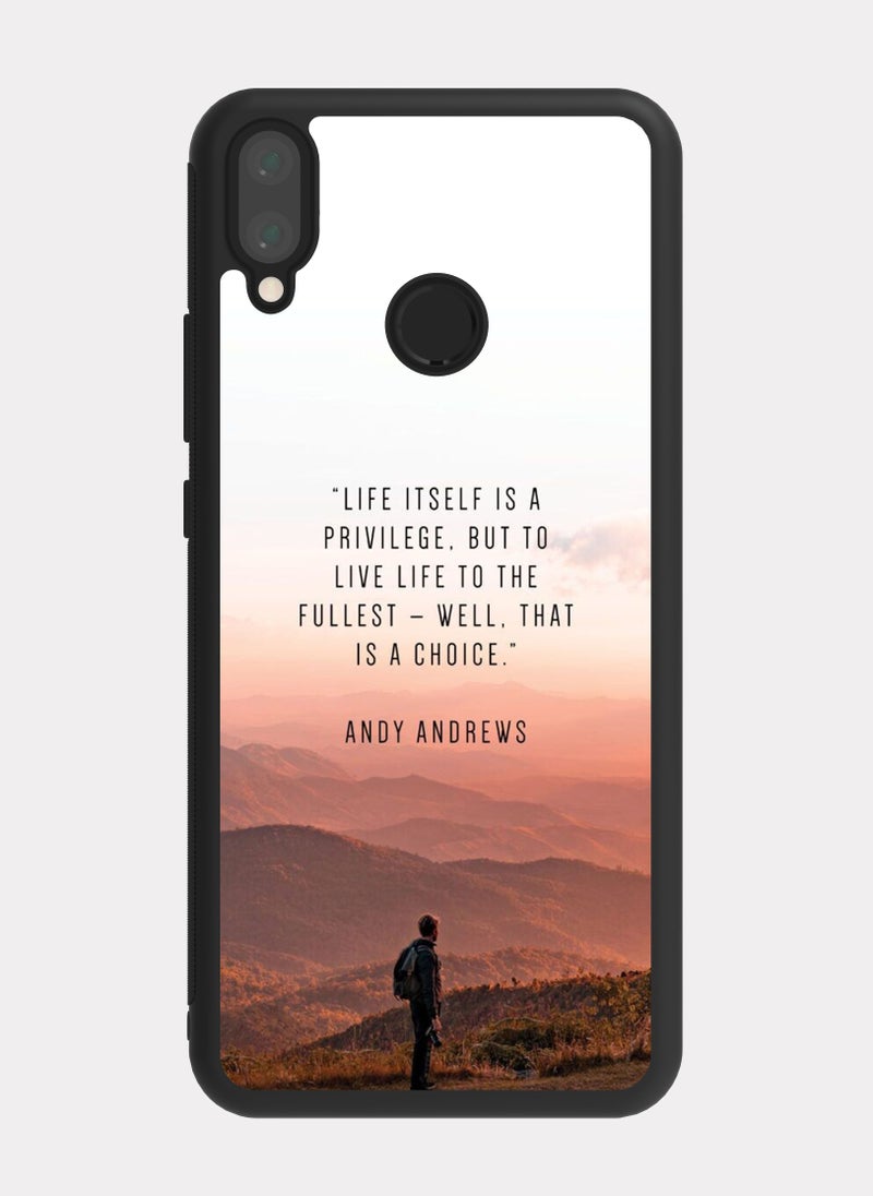 PXLAAT Huawei Nova 3i case cover English Quote - Image 1
