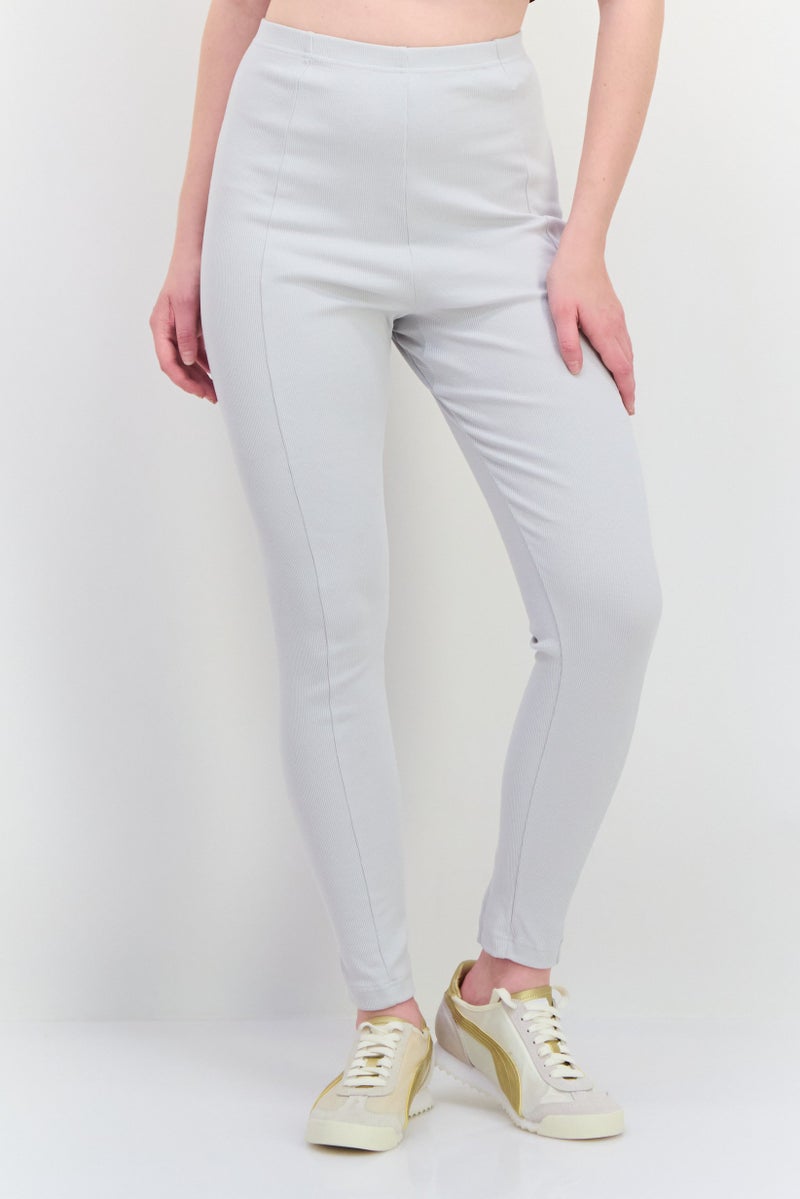 Adidas Women Sportswear Fit Training Leggings, Light Grey - Image 1