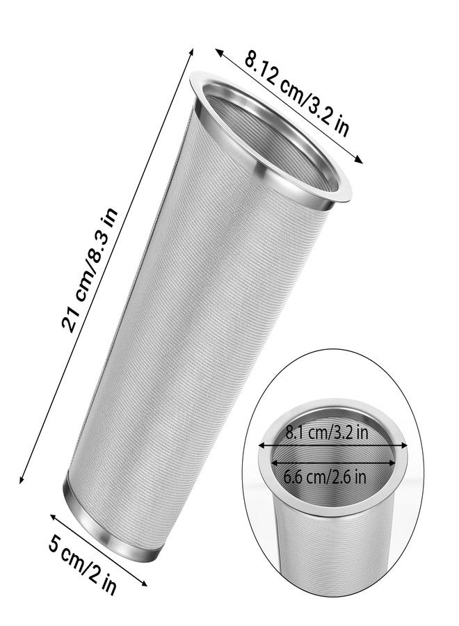 Xaajooio 3 Pack Cold Brew Coffee Filter for 64oz Wide Mouth Mason Jar, 304 Stainless Steel Filter Ultra Fine Mesh Strainer, Reusable for Iced Coffee, Tea, Fruit Drinks - Image 2