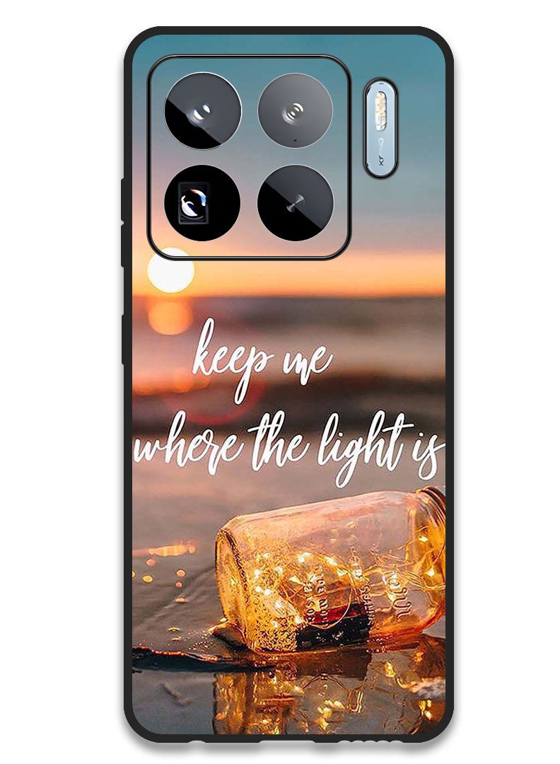 Theodor Case Compatible with Xiaomi 15S Pro 6.73 Inch Protection Shockproof Bumper Cover Keep Me Where The Light - Image 1