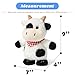Hopearl Talking Singing Cow with Red Bib Repeats What You Say Walking Dairy Cattle Electric Interactive Animated Toy Speaking Plush Buddy Gifts for Toddlers 9 - Image 4