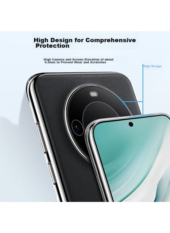 Kmaxai Case For Huawei Mate60 Pro, Ultra-thin Protective Cover, Full Lens Protection, Shockproof, Lightweight, Crystal Clear Tpu Soft Shell, Transparent - Image 3