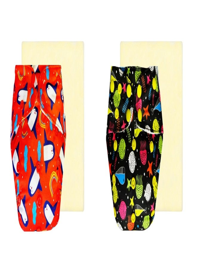 حفاضات دمبلدو إيليت القماشية مع ماصة سحرية (عبوة من قطعتين) | ملائمة تمامًا | مانعة للتسرب | مناسبة للسفر | مثالية للأطفال الصغار | من 3 أشهر إلى 3 سنوات | للجنسين - Image 1