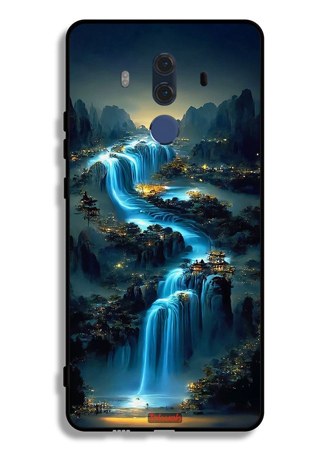 Tolwak غطاء واقي لهواوي ميت 10 برو بفن الشلالات - Image 2