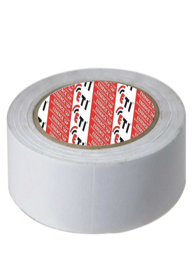 ETI Double Side Tissue Tape - Strong Adhesion, White, 12mm x 50m (Pack of 2) - Perfect for Crafting & Bonding - Image 3