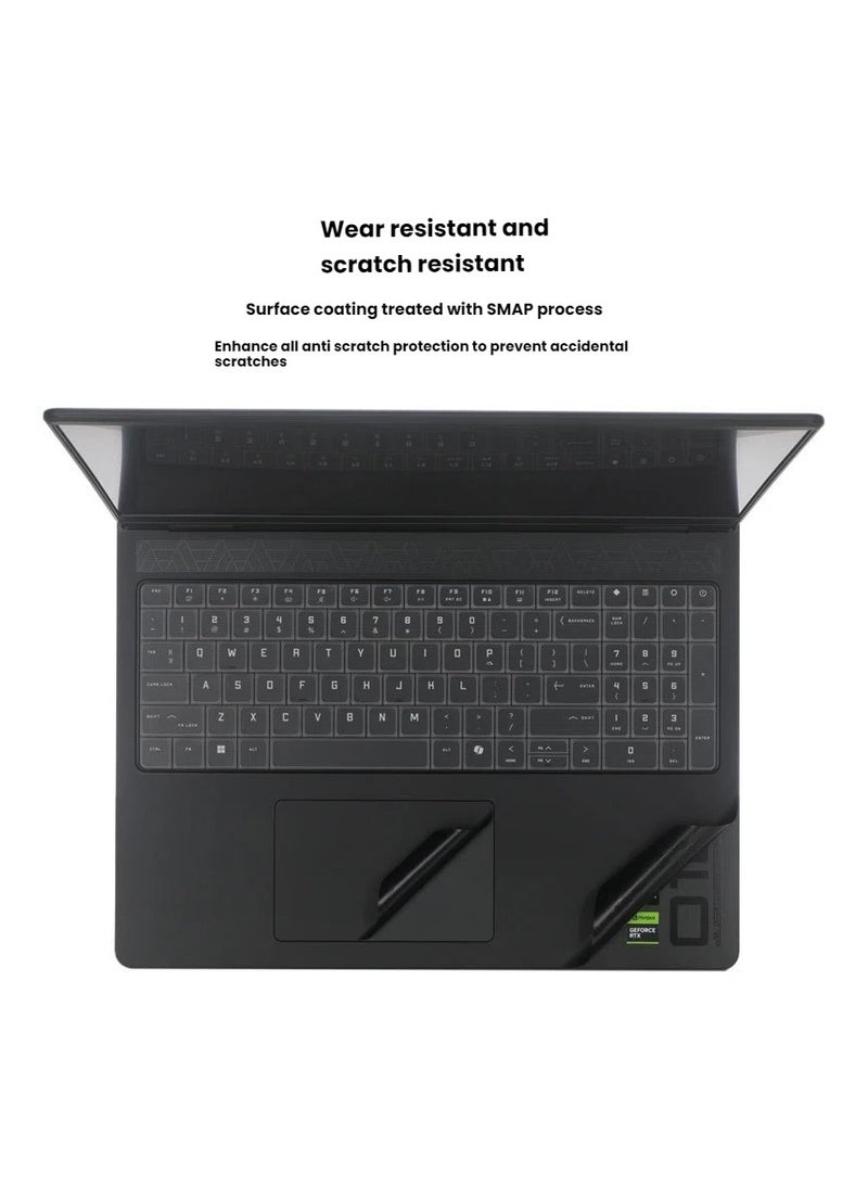 Laptop Sticker Sleeve for HP OMEN MAX 16 - ah Laptop Scratch Resistant Stickers 3-Sided Laptop Film Laptop Film - Image 3