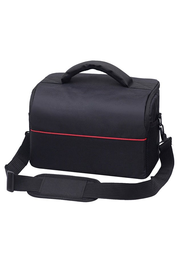 Hihonor Black Camera Bag,Waterproof Anti-shock Camera Case Bag Compatible for Canon, Nikon, Sony, Olympus, Panasonic, Samsung, Pentax and More Cameras  - Image 1