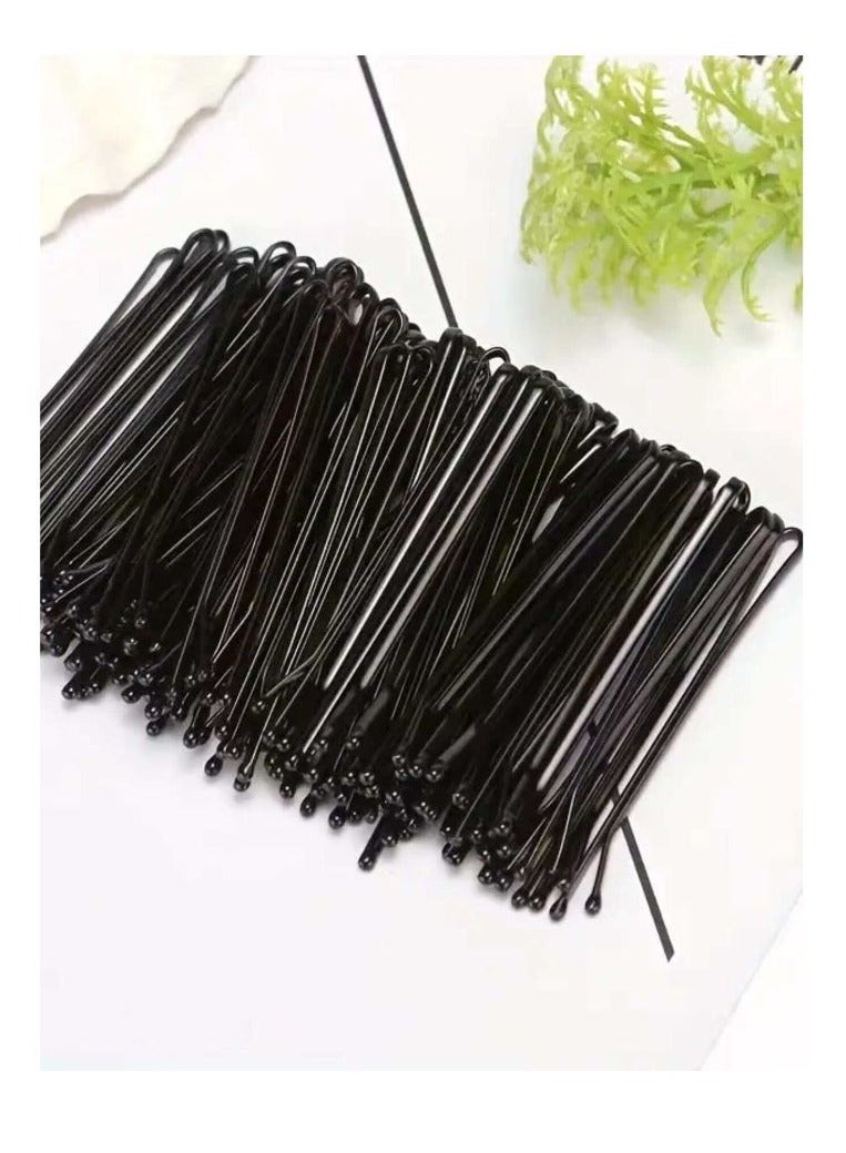 100pcs Hair Clips Black - Image 4