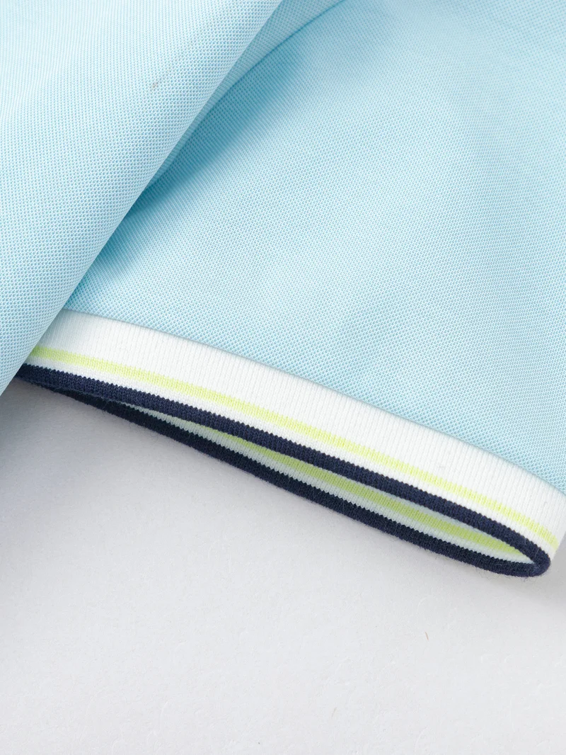 Balabala Blue Kids Boys Lapel short-sleeved T-shirt for Men | Best Price UAE