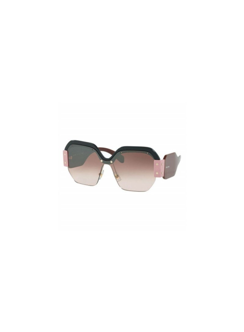 Miu Miu Miu Miu Women Square  Sunglasses- Mu 09Ss - Lense Size:32Mm - Brown  - Image 1