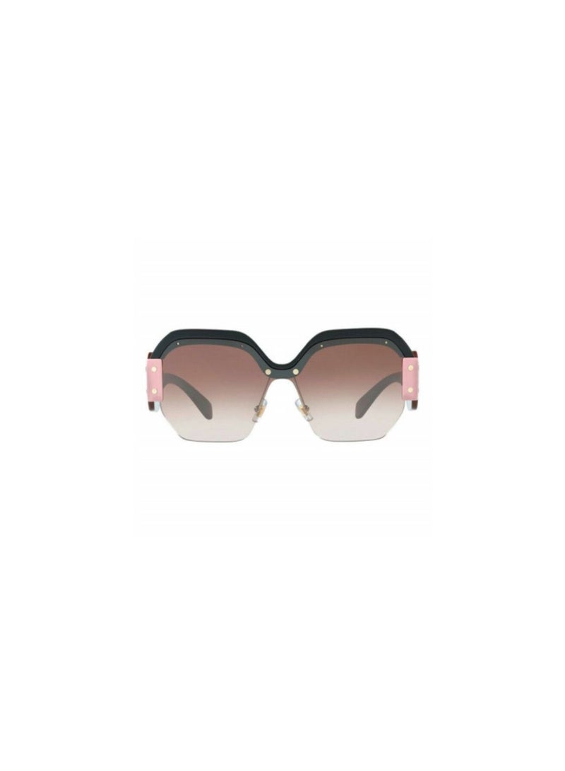 Miu Miu Miu Miu Women Square  Sunglasses- Mu 09Ss - Lense Size:32Mm - Brown  - Image 2