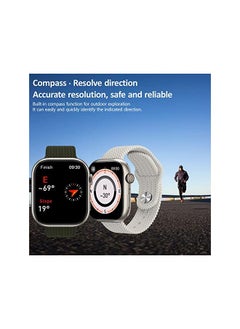 PROMASS Capybara HK9 Pro Smart Watch Fitness Tracking with AMOLED Display, IP67 Waterproof, Pedometer, Bloodpressure, Sleep Monitoring, Multi-Functional Smart Watch (White)  - Image 5