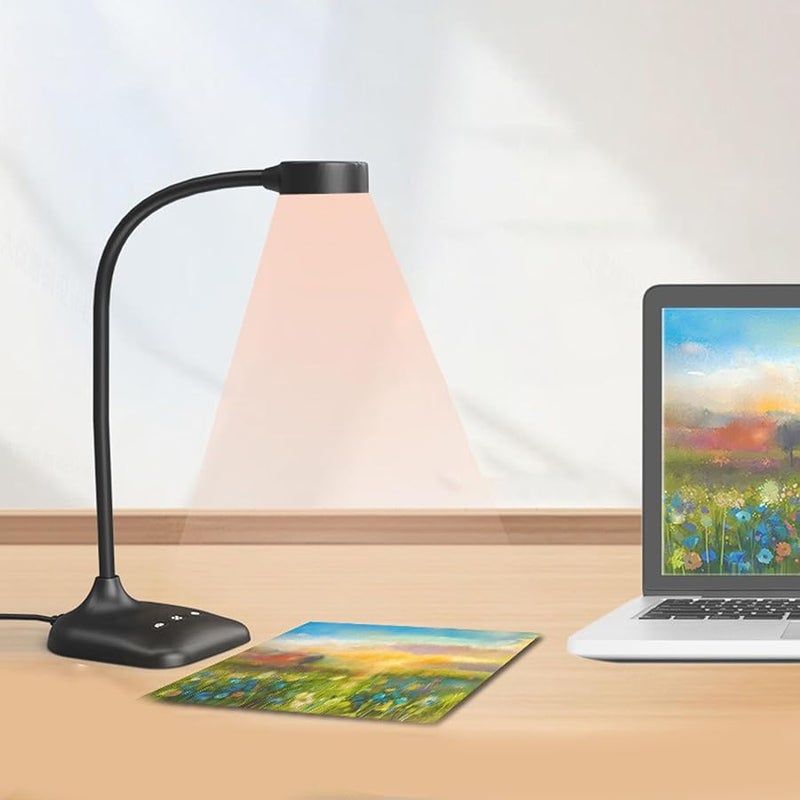 Adjustable Arm USB Document Camera For Online Teaching Webinars And Video Conferencing With LED Lighting - Image 4