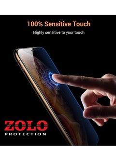 Zolo Zolo Anti-Spy Privacy 9D Tempered Glass Screen Protector For Apple iPhone 11 Pro Max Black  - Image 3