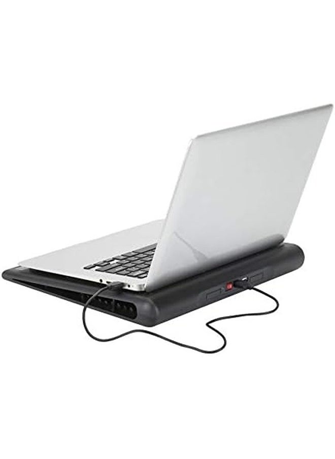 RivaCase Laptop Cooling Pad | Silent Fan | Anti-Slip Base | Up to 15.6" Laptops | USB Powered  - Image 4