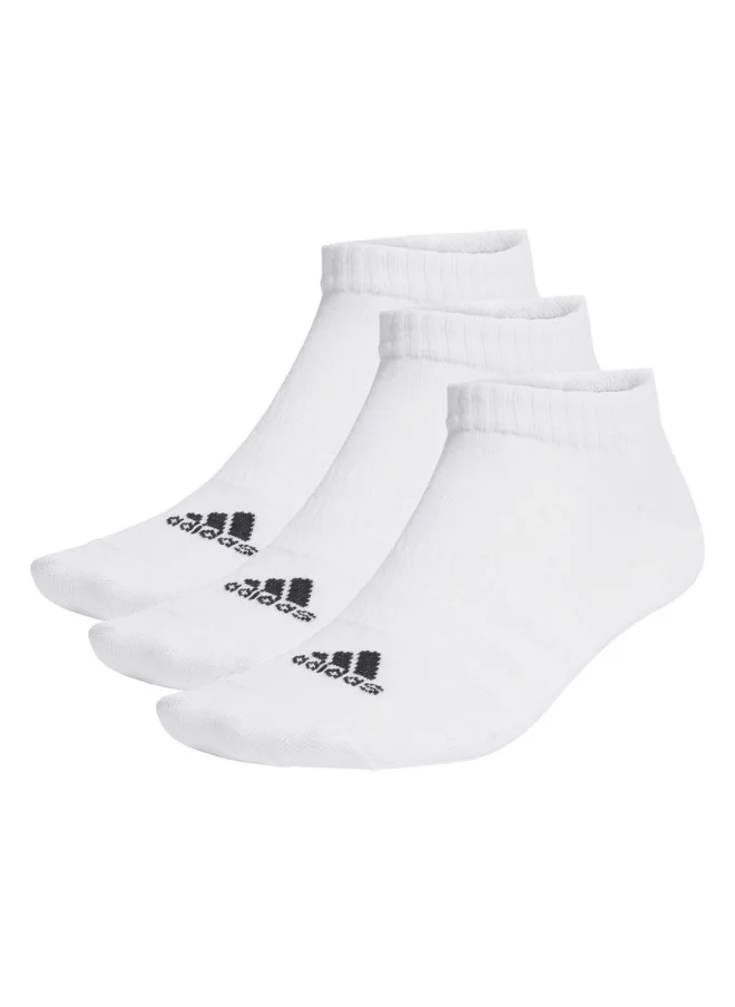 Adidas adidas T SPW LOW 3P White Training SOCKS for Unisex - KXL