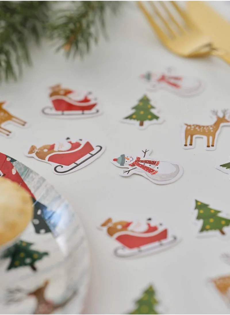 Ginger Ray Christmas Character Paper Table Confetti