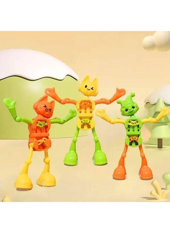 1 قطعة دمية روبوت الراقص الجوكر، لعبة متعة متأرجحة، هدية إبداعية للإجازات - Image 2