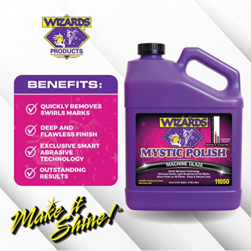 Wizards Motorcycle Cleaner Kit - 5 Piece Motorcycle Accessories Saddle Pack - Motorcycle Detailing Supplies - Bike Surface Cleaner and Tire Cleaner - Powerful Stain Removal Kit With Tire Protectant - Image 2
