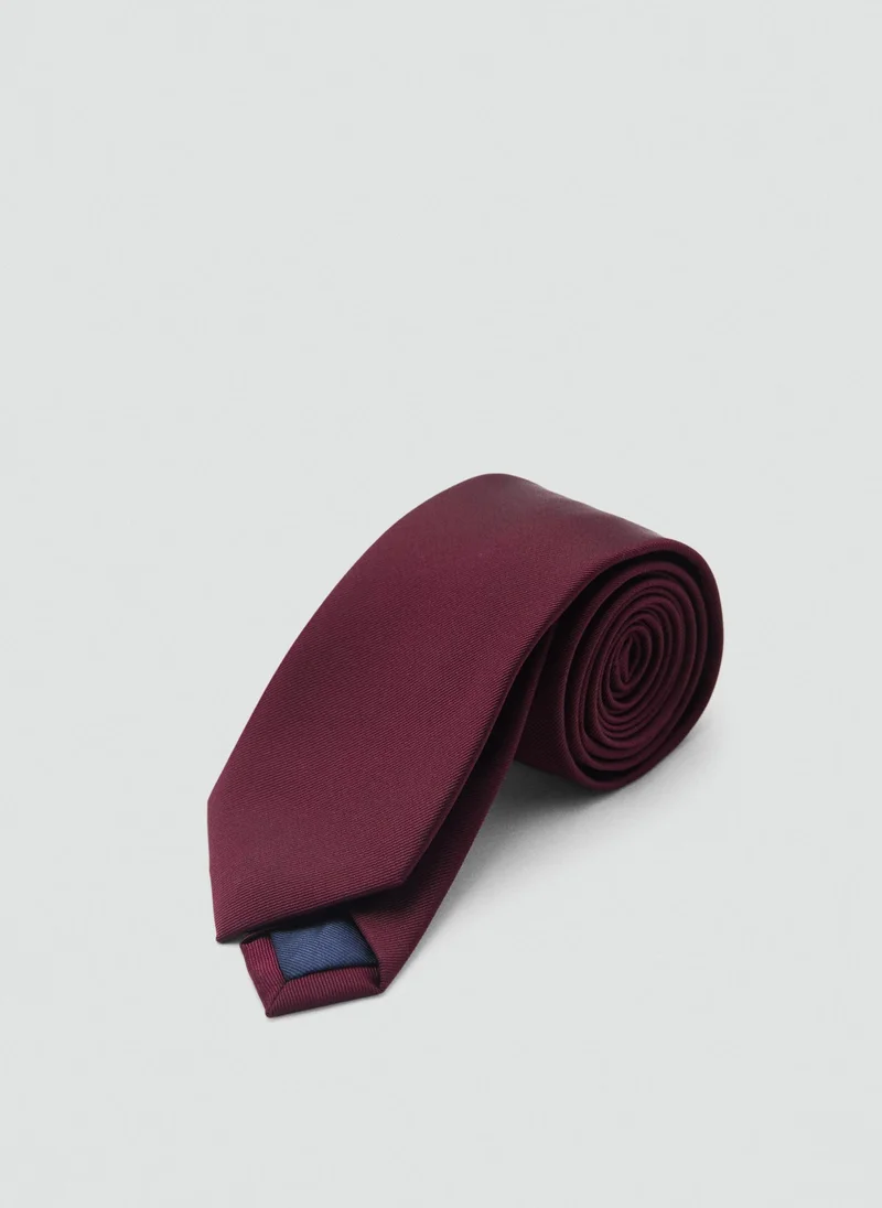 Mango Man Smooth Micro-Structured Tie