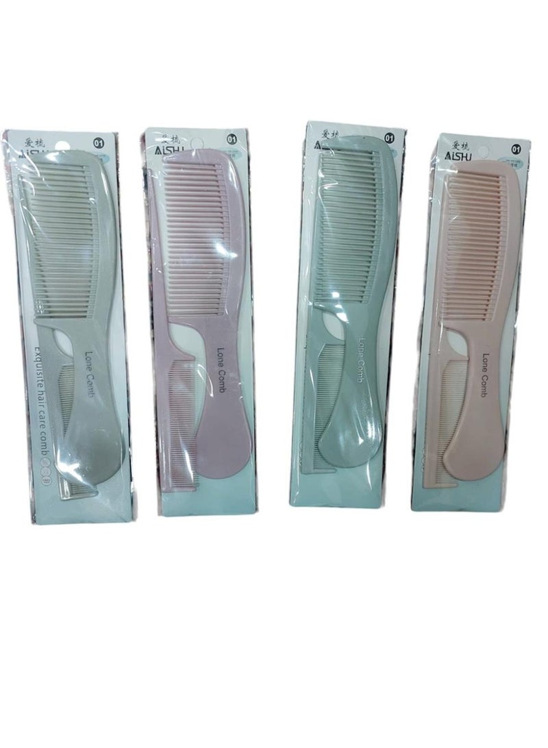 2-piece professional hair styling comb set - random color - Image 3