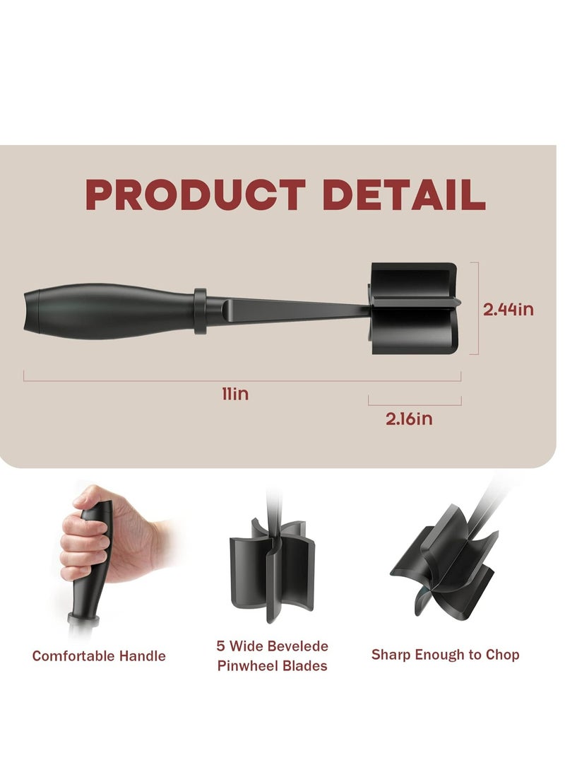 Oasisgalore Meat Chopper Hamburger , Meat Chopper Meat breaker Heat-Resistant for Ground Beef and Turkey.  - Image 2